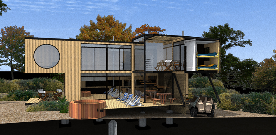 casa container proyecto vinay